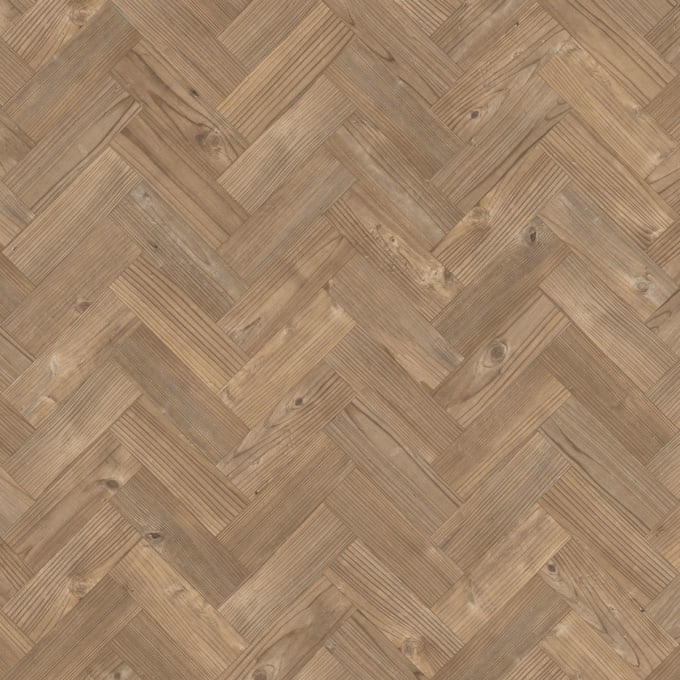 Dry Cedar in Small Parquet: Amtico Spacia LVT Design flooring